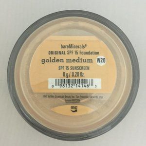#NWT bareMinerals SPF15 Original Foundation Golden Medium W20 8g/0.28oz